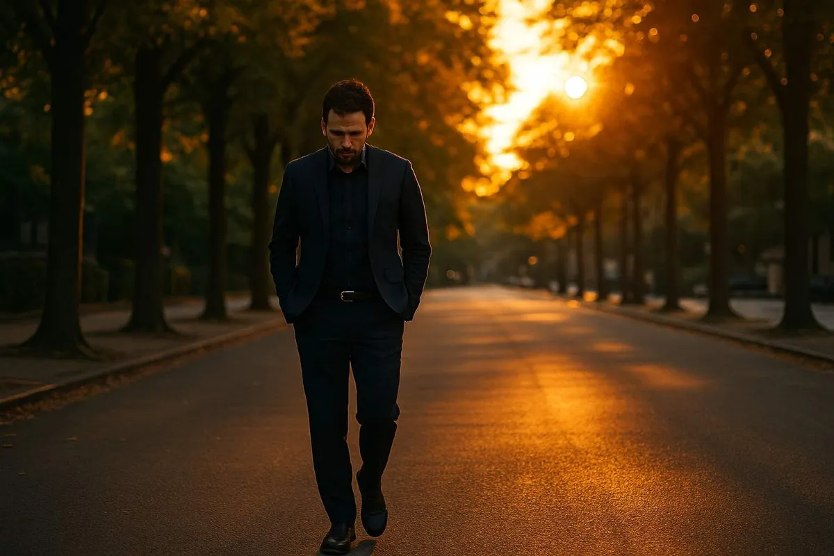 Was ein gesenkter Blick beim Gehen über die Psyche verrät